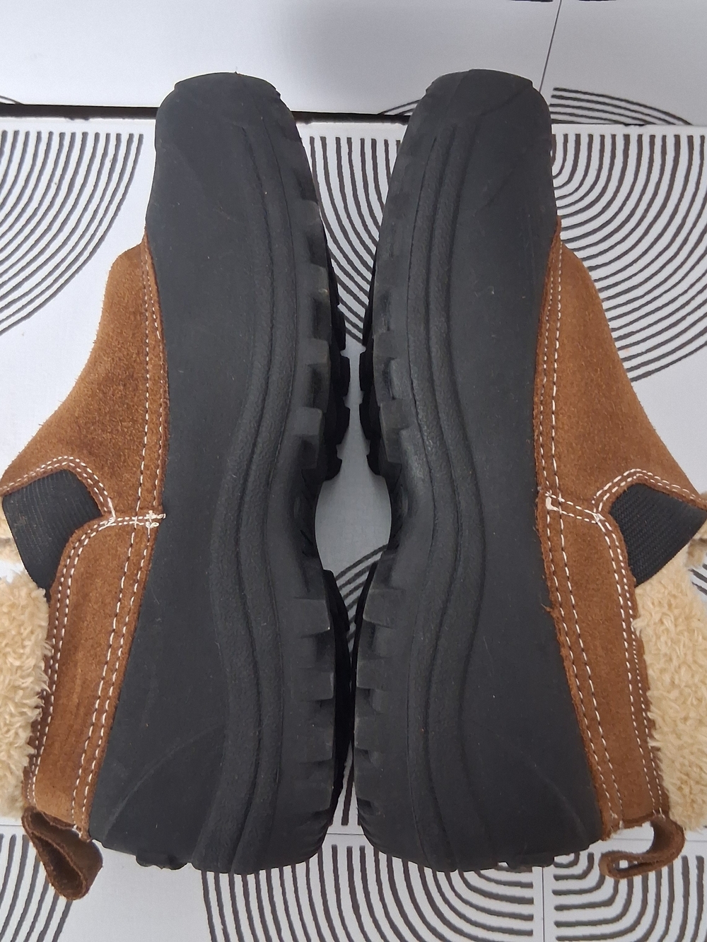 Northside Kayla Women’s Size 9 Winter Snow Boots Brown Suede Slip On Waterproof - Picture 9 of 13
